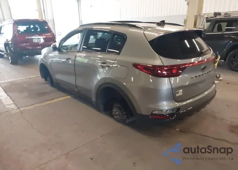 2022 Kia Sportage Nightfall Edition from USA, damaged, VIN KNDP6CAC8N7017781